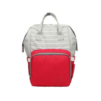 Rucsac pentru mamici, gri cu rosu, Work Rucsac pentru mamici, gri cu rosu, Work