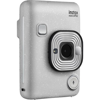 Camera foto instant Fujifilm Instax mini Liplay, Stone White Camera foto instant Fujifilm Instax mini Liplay, Stone White