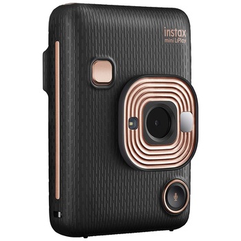 Camera foto instant Fujifilm Instax mini Liplay, Elegant Black Camera foto instant Fujifilm Instax mini Liplay, Elegant Black
