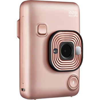 Camera foto instant Fujifilm Instax mini Liplay, Blush Gold Camera foto instant Fujifilm Instax mini Liplay, Blush Gold