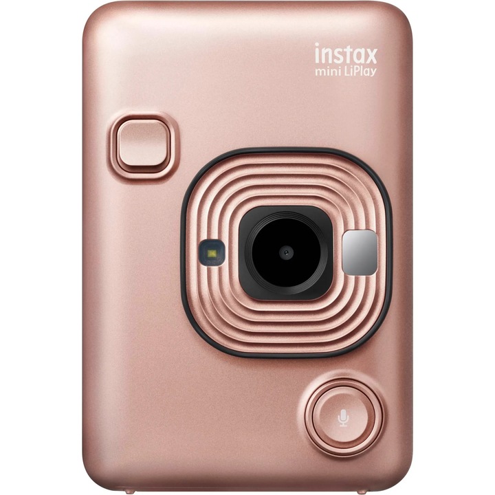 Camera foto instant Fujifilm Instax mini Liplay, Blush Gold