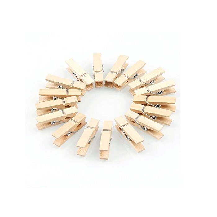 Set 200 clestisori din lemn natur 5 x 1.8 cm - Decoratiunicreative