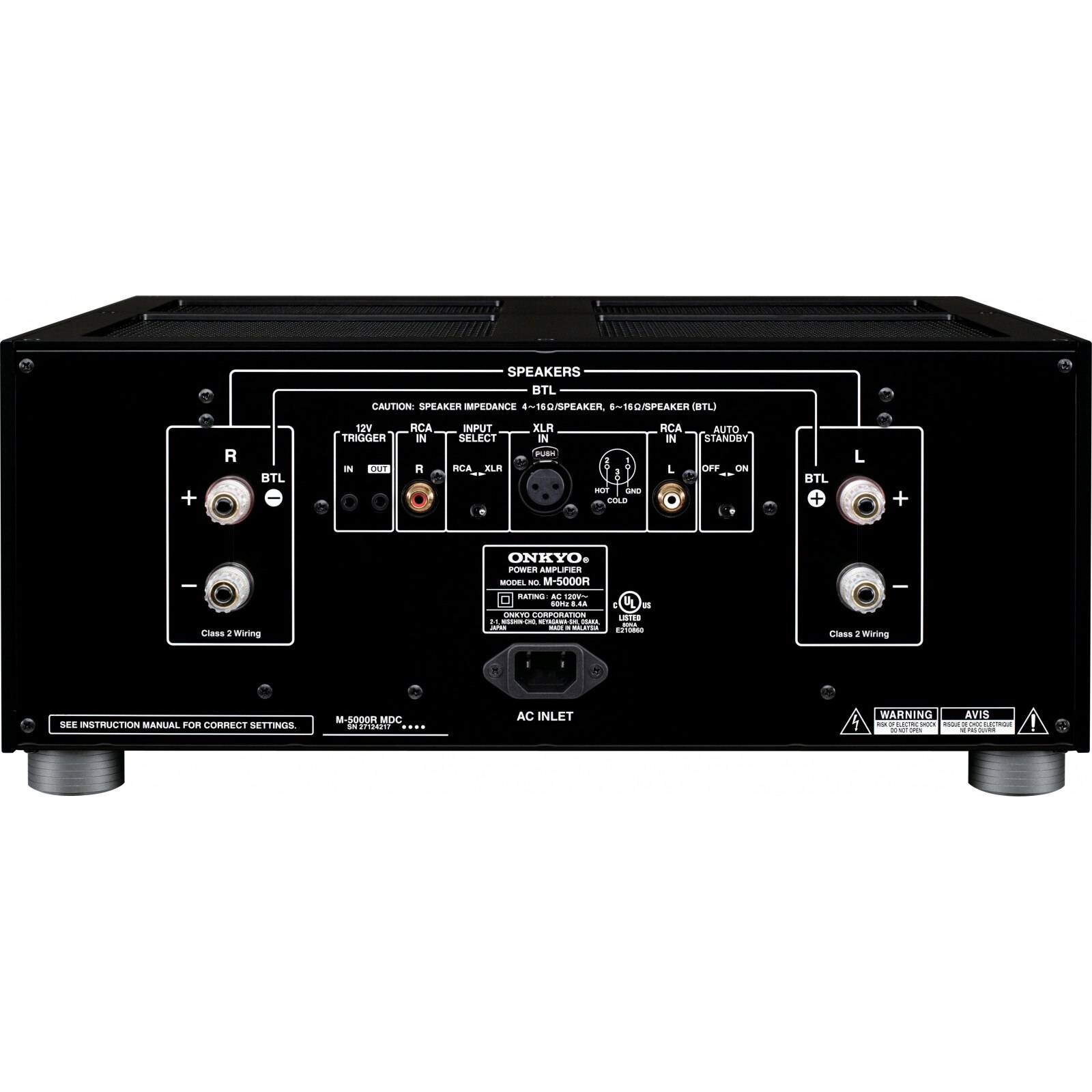 Amplificator Onkyo M-5000R Negru - eMAG.ro