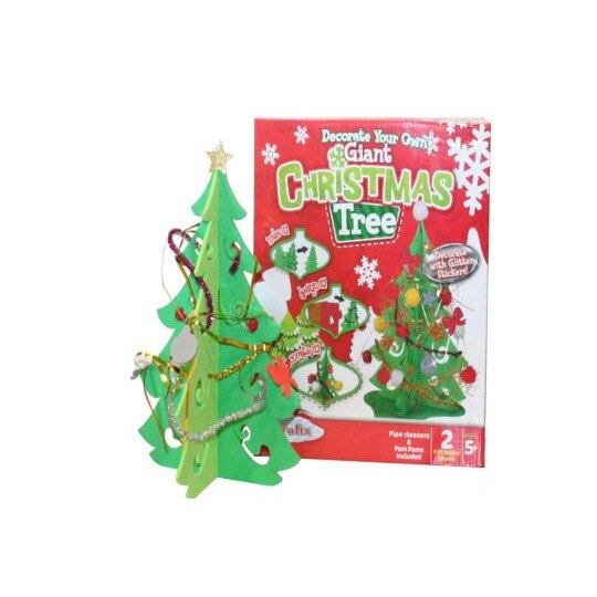 Set decorare brad din spuma cauciucata - Grafix