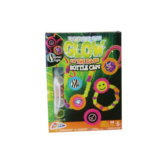 Set creatie cu capace luminescente - Grafix