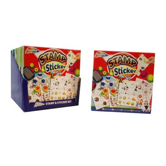 Set stampile si autocolante - Grafix