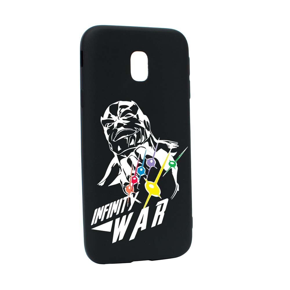Husa de protectie Marvel, Avengers pentru Samsung Galaxy J7 2017, rezistenta la uzura, anti-alunecare, din silicon Premium, B242