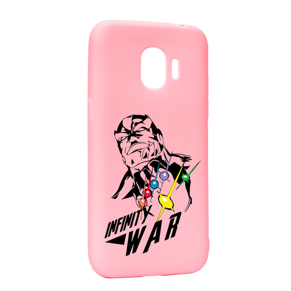 Husa de protectie Marvel, Avengers pentru Samsung Galaxy J2 Pro 2018 / J2 2018 / Grand Prime Pro, rezistenta la uzura, anti-alunecare, din silicon Premium, P242