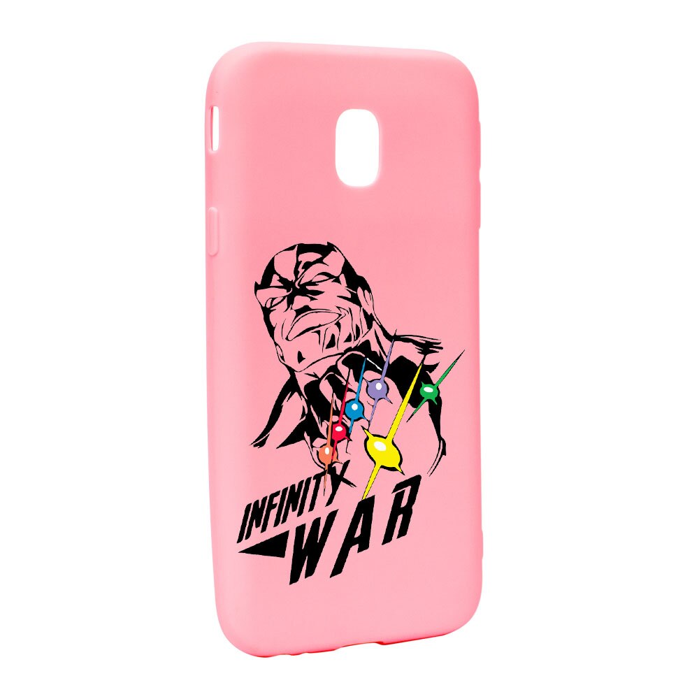 Husa de protectie Marvel, Avengers pentru Samsung Galaxy J7 2018, rezistenta la uzura, anti-alunecare, din silicon Premium, P242