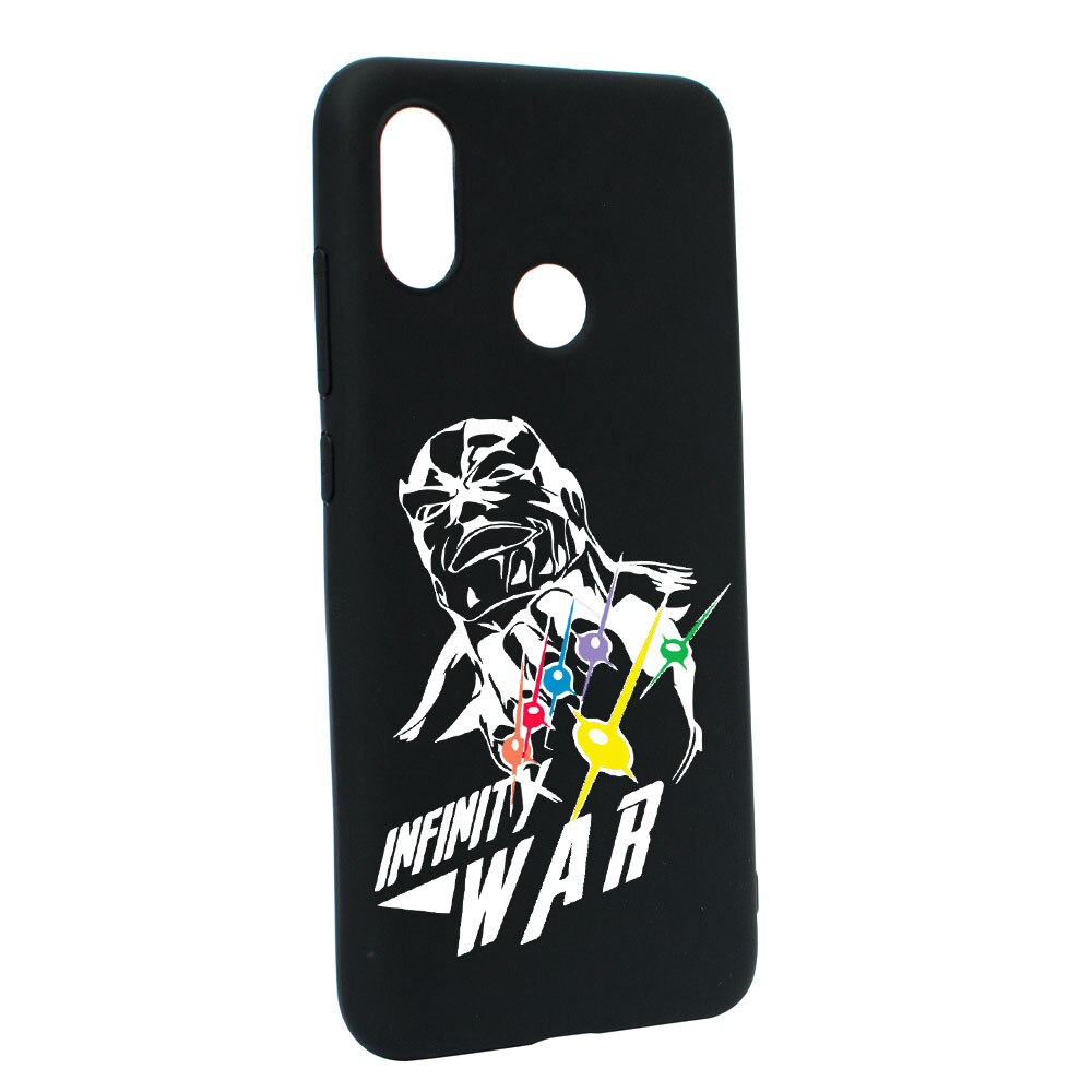 Husa de protectie Marvel, Avengers pentru Xiaomi Mi A2 Lite / Redmi 6 Pro, rezistenta la uzura, anti-alunecare, din silicon Premium, B242