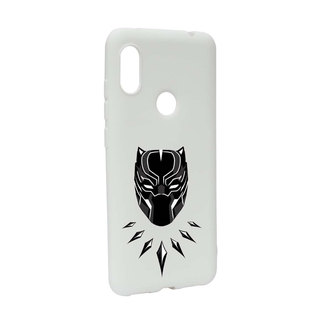 Husa de protectie Marvel, Black Panther pentru Xiaomi Redmi Note 5 Pro, rezistenta la uzura, anti-alunecare, din silicon Premium, W243