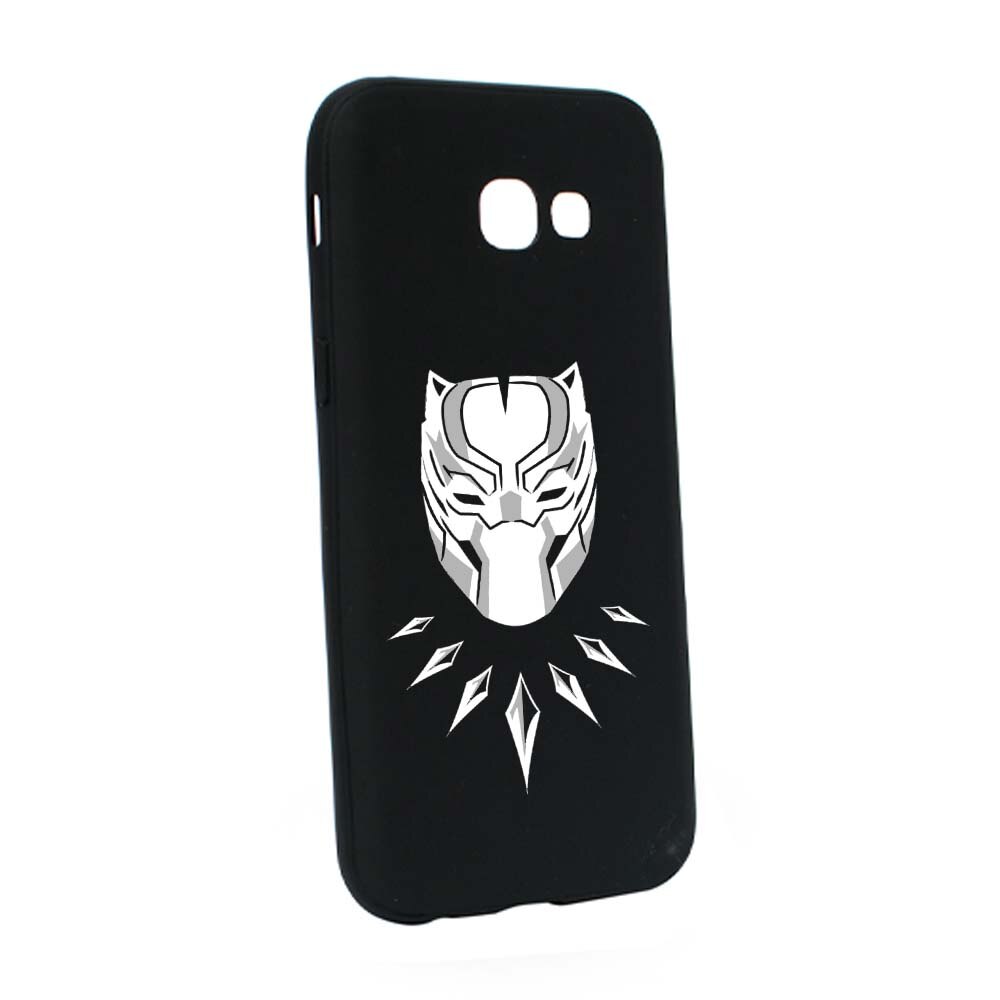 Husa de protectie Marvel, Black Panther pentru Samsung Galaxy A5 2017, rezistenta la uzura, anti-alunecare, din silicon Premium, B243