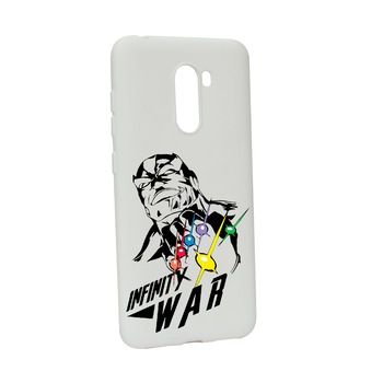 Husa de protectie Marvel, Avengers pentru Xiaomi PocoPhone F1, rezistenta la uzura, anti-alunecare, din silicon Premium, W242 Husa de protectie Marvel, Avengers pentru Xiaomi PocoPhone F1, rezistenta la uzura, anti-alunecare, din silicon Premium, W242