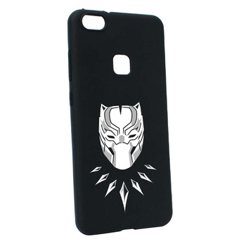 Husa de protectie Marvel, Black Panther pentru Huawei P10 Lite, rezistenta la uzura, anti-alunecare, din silicon Premium, B243 Husa de protectie Marvel, Black Panther pentru Huawei P10 Lite, rezistenta la uzura, anti-alunecare, din silicon Premium, B243