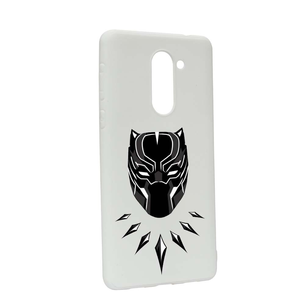 Husa de protectie Marvel, Black Panther pentru Huawei Mate 9 Lite / Honor 6X, rezistenta la uzura, anti-alunecare, din silicon Premium, W243