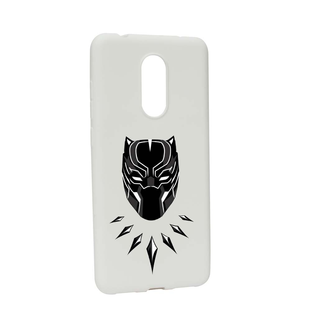 Husa de protectie Marvel, Black Panther pentru Xiaomi Redmi Note 5 / Redmi 5 Plus, rezistenta la uzura, anti-alunecare, din silicon Premium, W243