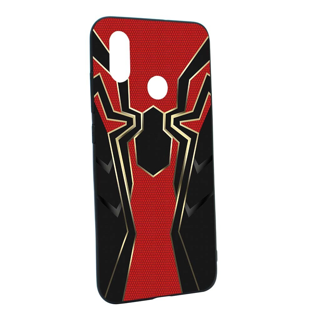 Husa de protectie Marvel, Spider-Man pentru Xiaomi Mi A2 Lite / Redmi 6 Pro, rezistenta la uzura, anti-alunecare, din silicon Premium, B244