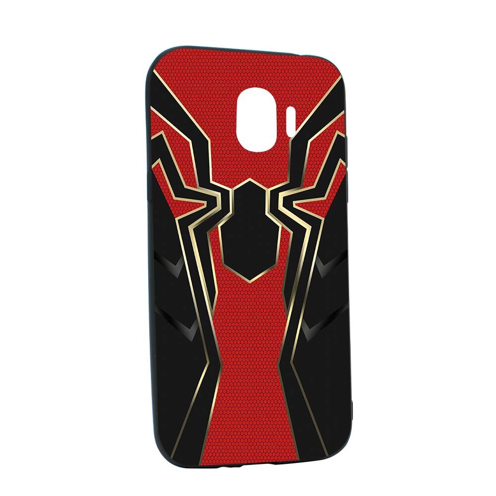 Husa de protectie Marvel, Spider-Man pentru Samsung Galaxy J2 Pro 2018 / J2 2018 / Grand Prime Pro, rezistenta la uzura, anti-alunecare, din silicon Premium, B244