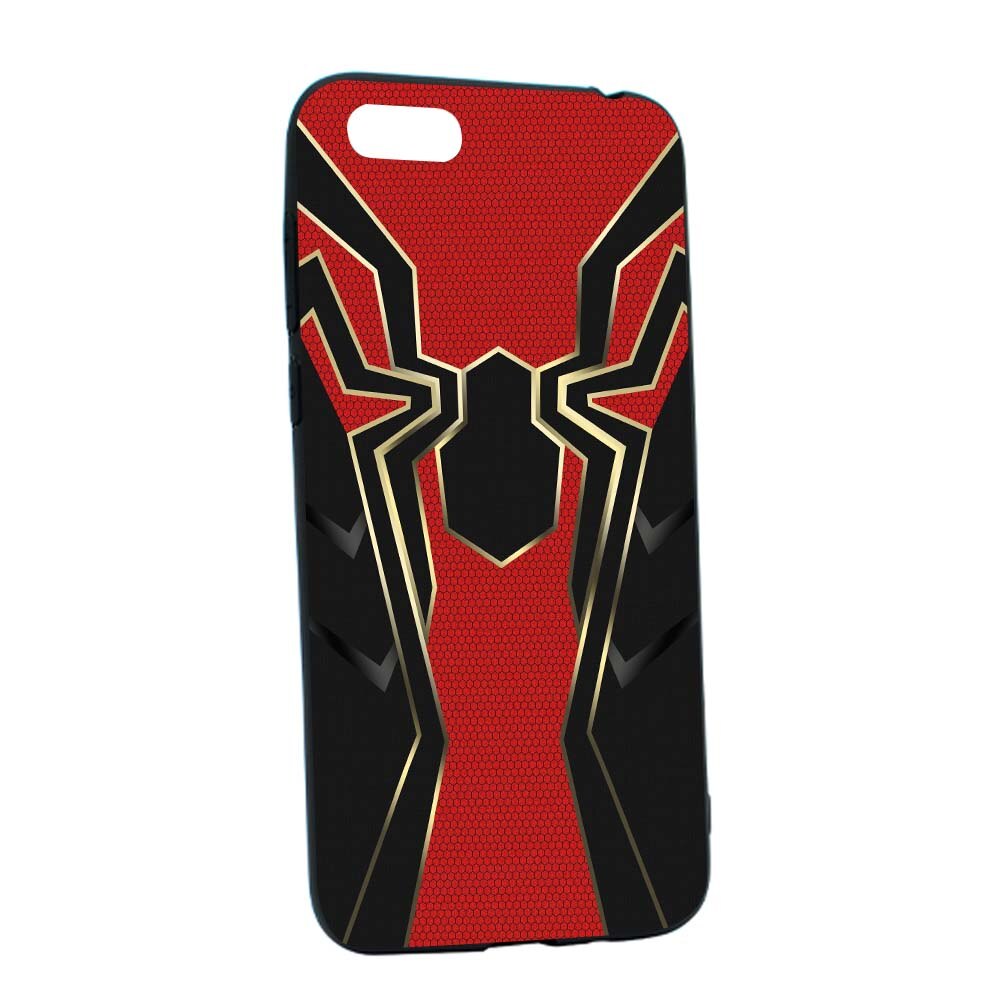 Husa de protectie Marvel, Spider-Man pentru Apple iPhone 6 / 6S, rezistenta la uzura, anti-alunecare, din silicon Premium, B244