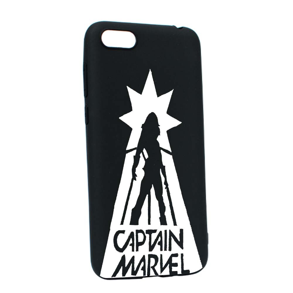 Husa de protectie Captain Marvel pentru Apple iPhone 6 / 6S, rezistenta la uzura, anti-alunecare, din silicon Premium, B239