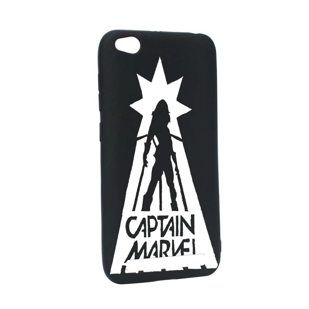 Husa de protectie Captain Marvel pentru Xiaomi Redmi 5A, rezistenta la uzura, anti-alunecare, din silicon Premium, B239