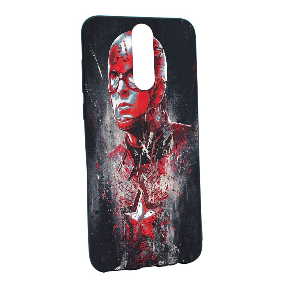 Husa de protectie Marvel, Avengers pentru Huawei Mate 10 Lite, rezistenta la uzura, anti-alunecare, din silicon Premium, B241