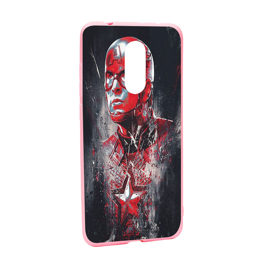 Husa de protectie Marvel, Avengers pentru Xiaomi Redmi 5, rezistenta la uzura, anti-alunecare, din silicon Premium, P241