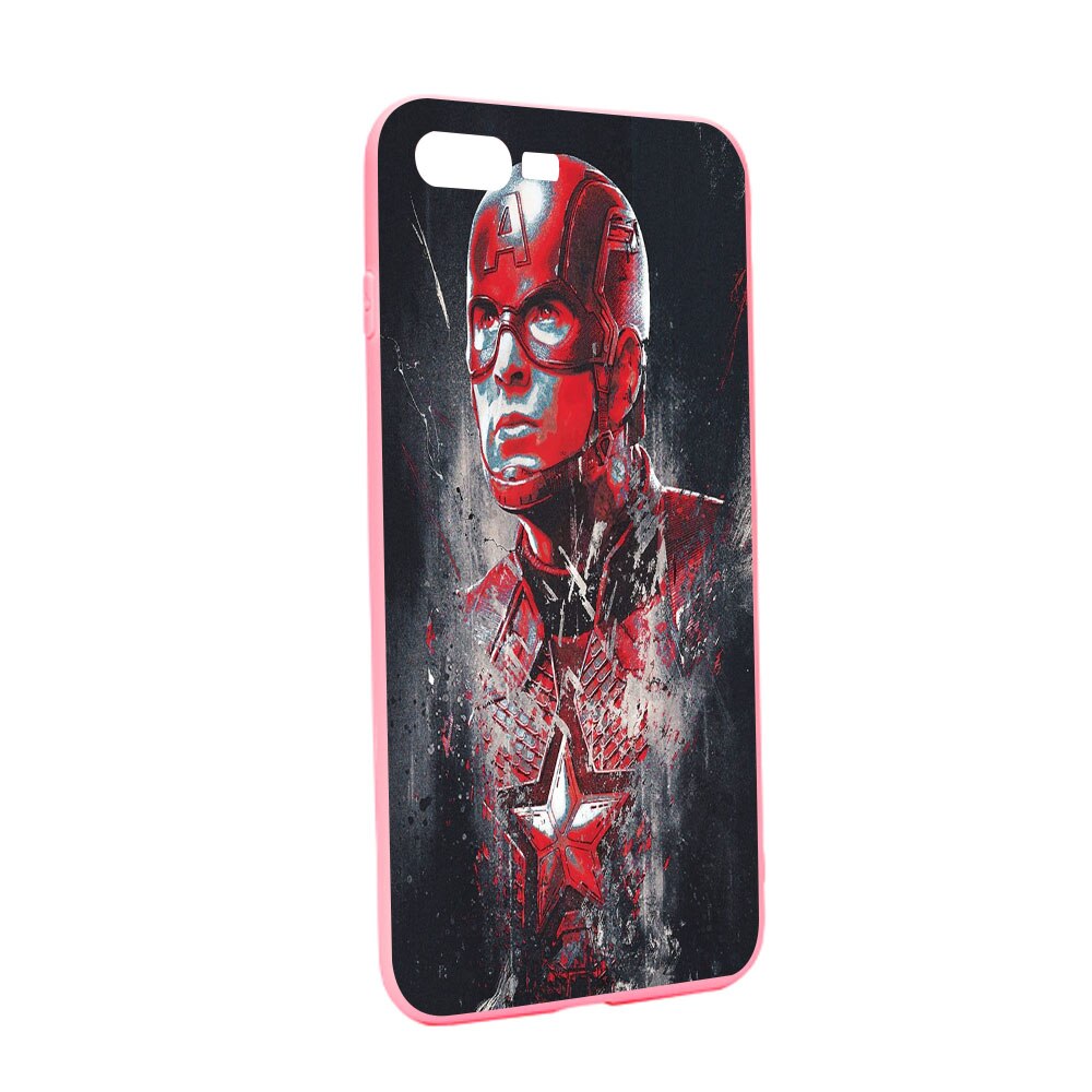 Husa de protectie Marvel, Avengers pentru OnePlus 5, rezistenta la uzura, anti-alunecare, din silicon Premium, P241