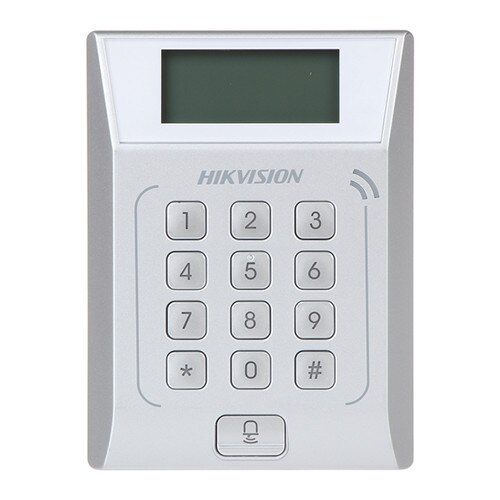 Unitate control acces standallone compusa din cititor de proximitate EM card si tastatura HIKVISION DS-K1T802E