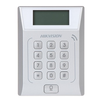 Unitate control acces standallone compusa din cititor de proximitate EM card si tastatura HIKVISION DS-K1T802E Unitate control acces standallone compusa din cititor de proximitate EM card si tastatura HIKVISION DS-K1T802E