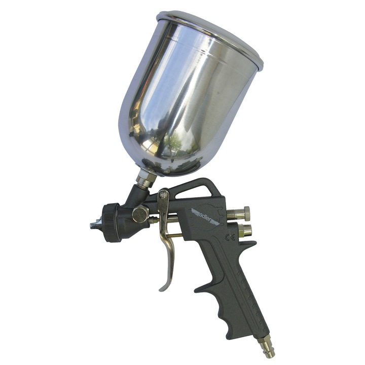 Пневматичен пистолет за боядисване 1.5 mm чаша 1000 ml ADLER G-1LHP AD-0208.0