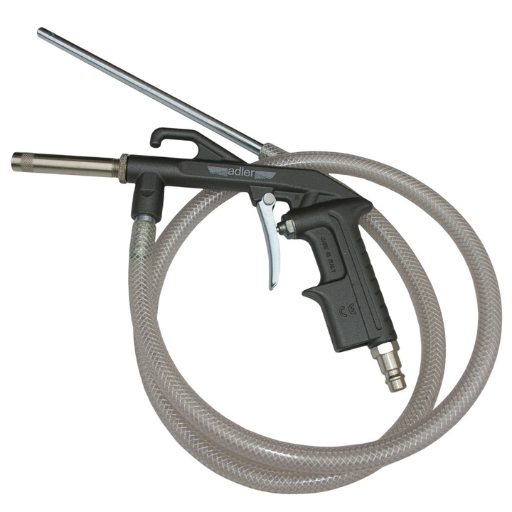 Pistol de sablat pneumatic cu furtun de absortie ADLER AD-0206.2
