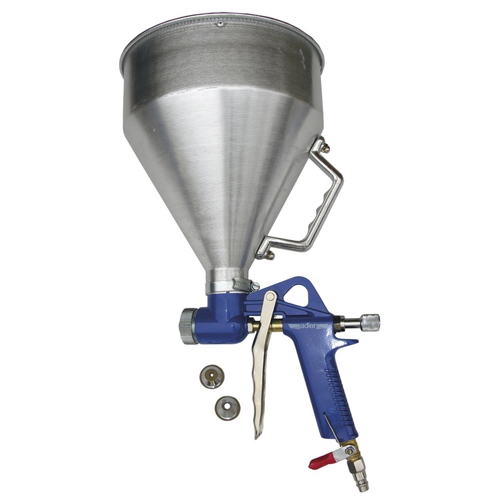 Pistol pneumatic pentru tencuiala, glet, vopsea ADLER AD-8030AL
