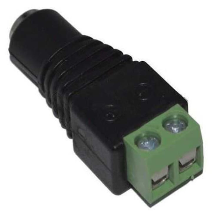 Mufa alimentare mama DC 2.1x5.5 bloc terminal cu surub pt CCTV