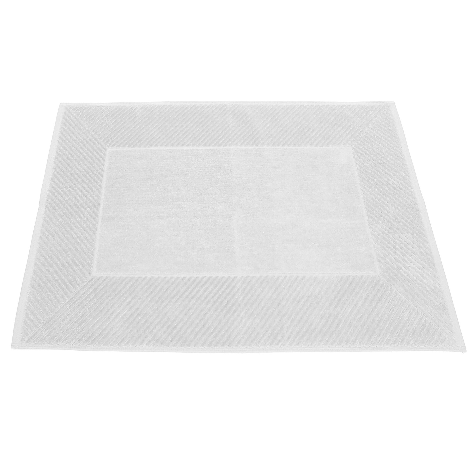 Covoras baie Home Deluxe Collection, Alb, 50x80 cm, 1000 gr/mp, 100% bumbac
