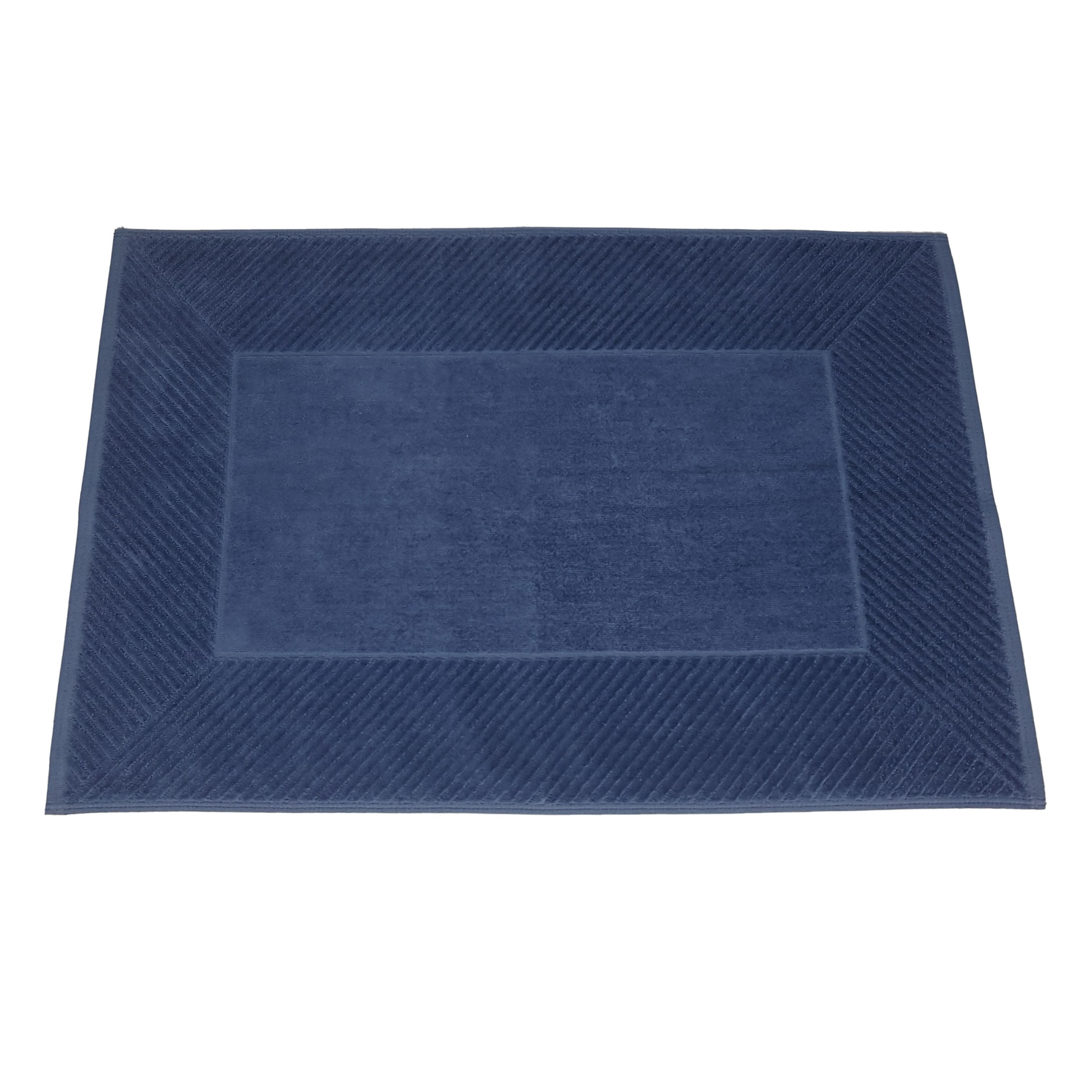 Covoras baie Home Deluxe Collection, Denim, 50x80 cm, 1000 gr/mp, 100% bumbac