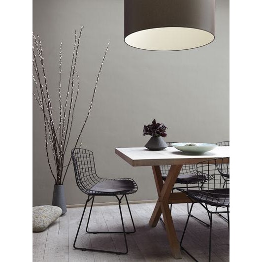 Set 2 scaune dining / cafenea Kring Brighton, metal, Negru