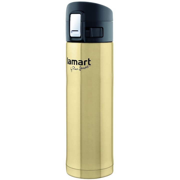Термос Lamart Branche LT 4009, Gold