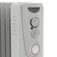 Star-Light YOHF13 olajradiátor, 2500 W, 13 tagos, 3 fokozat, termosztát, időzítő, ventilátor, fagyvédelem, Szürke