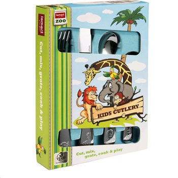 Set 4 tacamuri Lamart, penru copii Set 4 tacamuri Lamart, penru copii