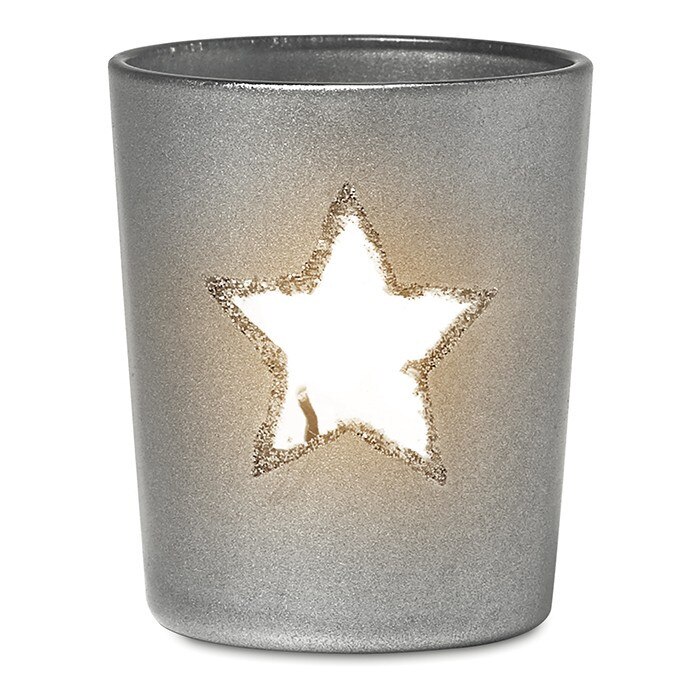 Suport pentru lumanare argintiu CDT-CX1420-14