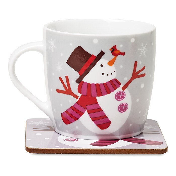 Cana ceramica cu suport - om de zapada CDT-CX1423-99