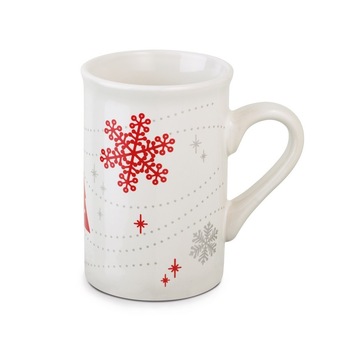 Cana ceramica cu fulgi de nea CDT-93986 Cana ceramica cu fulgi de nea CDT-93986