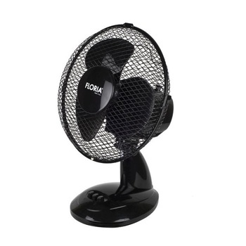 Ventilator de birou Floria ZLN-1211, Diametru 26 cm, Putere 25 W, 2 viteze, Functie oscilare Ventilator de birou Floria ZLN-1211, Diametru 26 cm, Putere 25 W, 2 viteze, Functie oscilare