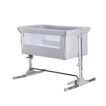 Patut Co sleeper Bebe Royal cu leganare gri Patut Co sleeper Bebe Royal cu leganare gri
