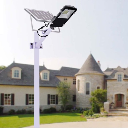 Lampa solara de curte Timeless Tools, cu 40 LED-uri