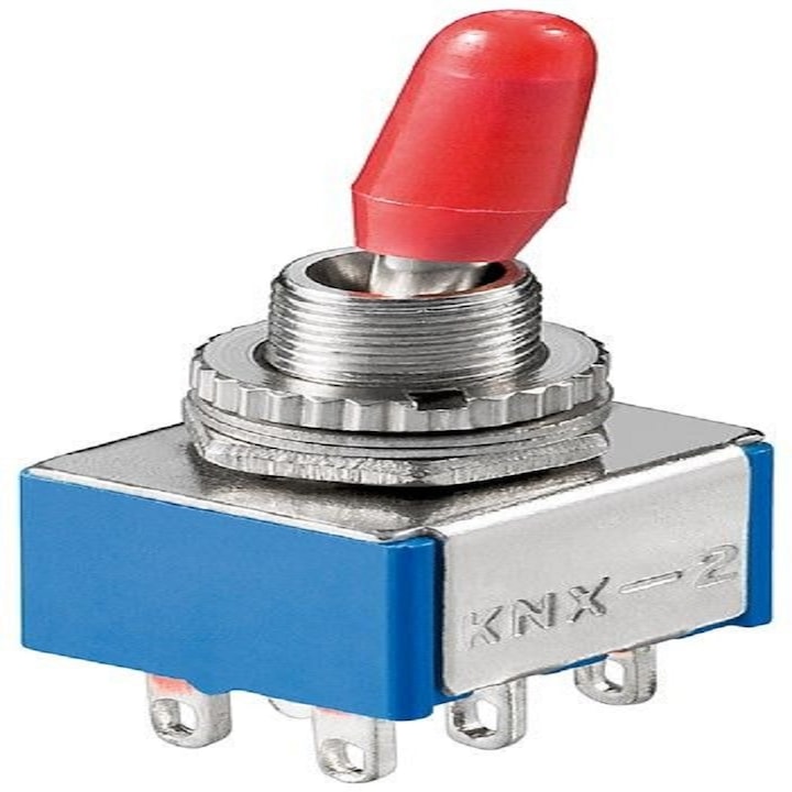 Switch 2xON син корпус