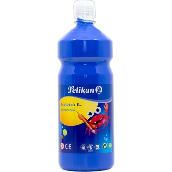 Tempera Pelikan, 1 litru, albastru ultramarin Tempera Pelikan, 1 litru, albastru ultramarin