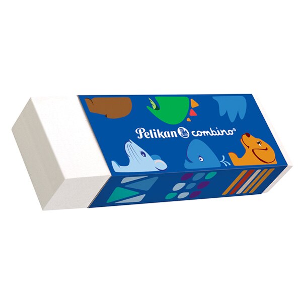 Radiera Pelikan Combino, din latex, fara ftalat, blister