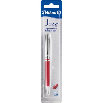 Pix Pelikan Jazz Classic Rosu, Metal, blister, rosu Pix Pelikan Jazz Classic Rosu, Metal, blister, rosu